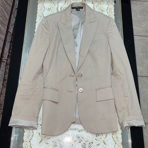 Theory beige blazer
